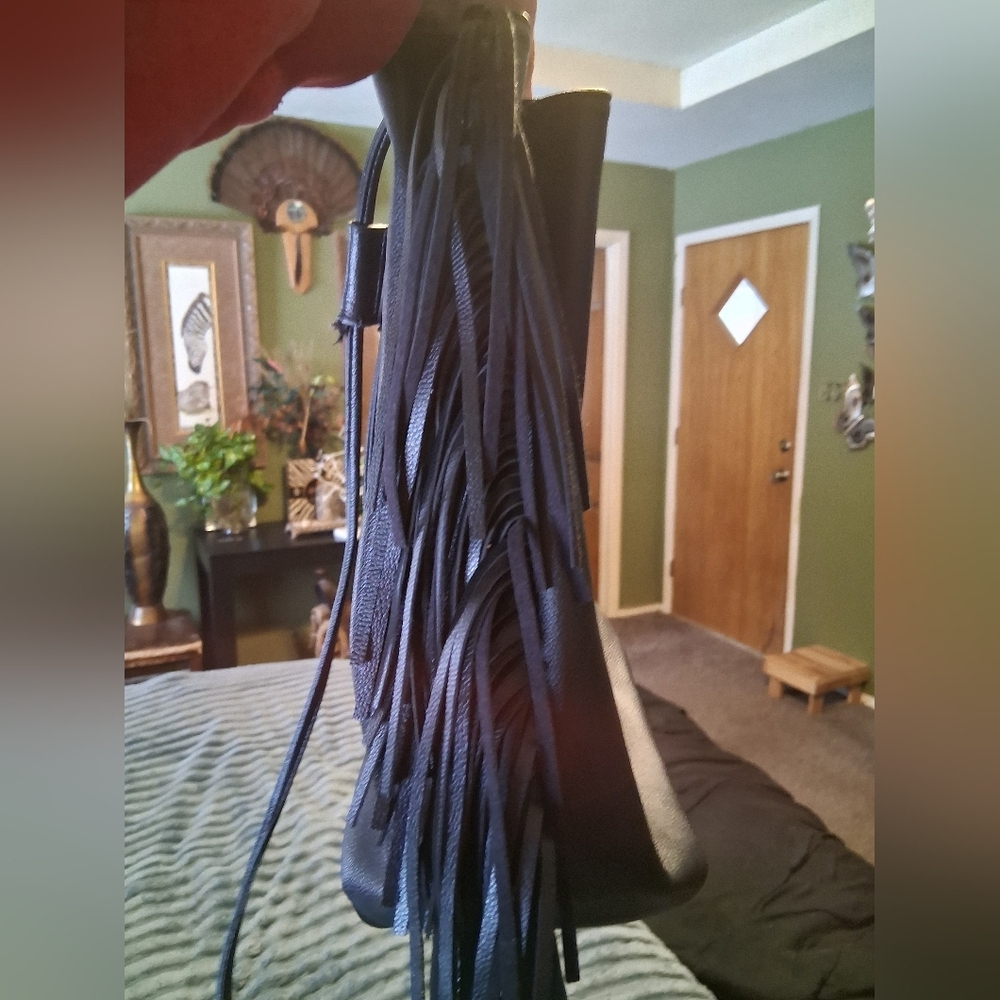 Victoria Secret Boho Fringe Backpack - Picture 4 of 15